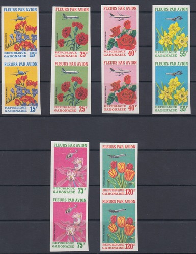 Gabon a430 f430 mnh - a430-f430, 1971