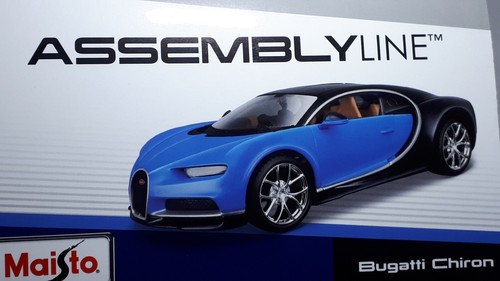 Bugatti chiron noire bleue kit - bugatti,
