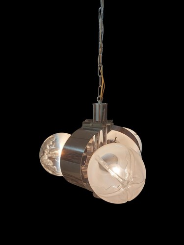 Lustre chrome argenté - , 3