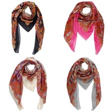 Écharpe en coton paisley