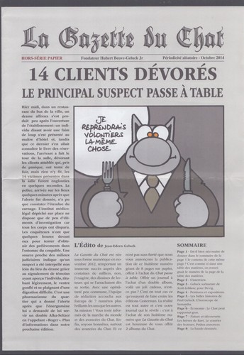 Geluck gazette du - geluck,