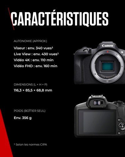 Eos r100 appareil photo avec - eos,