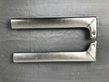 Porsche 911 964 86-89 Knee Pad Set Black Leather 91155215250 91155215150