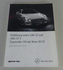 2015 Mercedes AMG GT / GTS Type C 190 Workshop Manual Introduction
