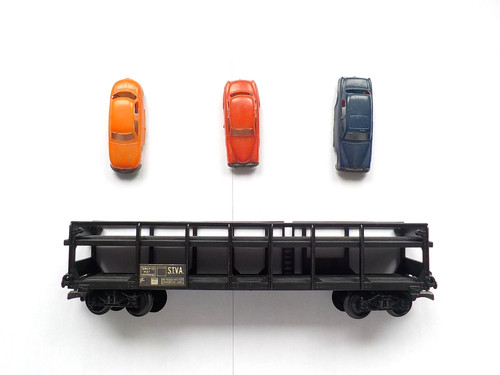 Wagon jouef marchandises porte - marchandises,