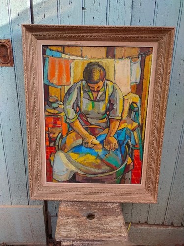 Montpellier tableau hst 73x54 - montpellier,