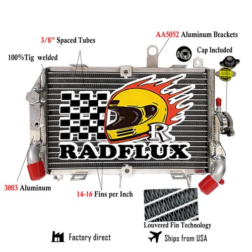 Full aluminium radiator - full,