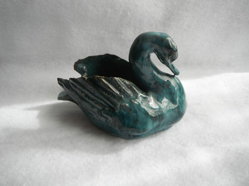Ancien cygne céramique - ancien, en