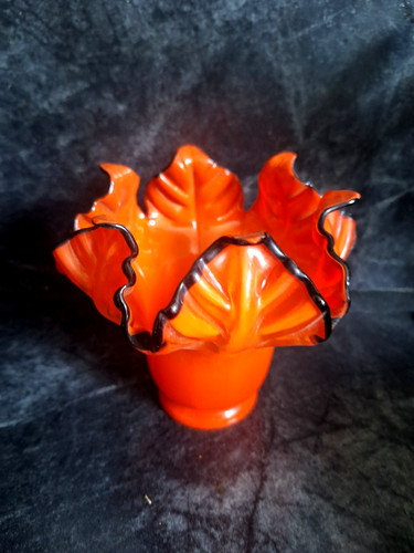 Antique lamp tulip chandelier