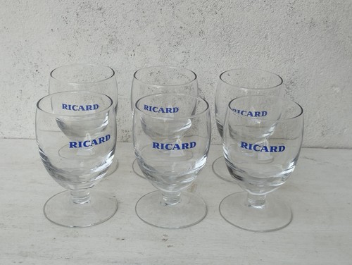 Verre ballon ricard lot - à,