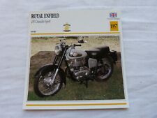1957 ROYAL ENFIELD 250 Crusader Sport Photo Card