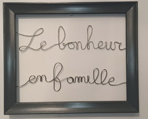 Cadre moderne bonheur en - cadre,