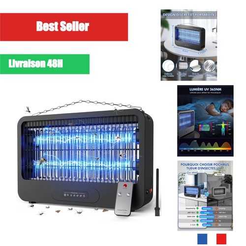 Lampe anti moustique 3500v - anti,