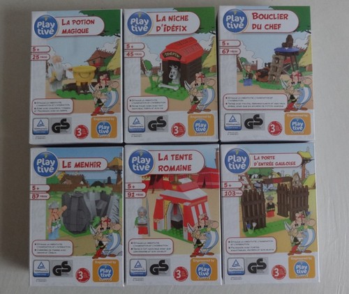 Lot boites blocs - 6,
