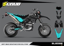 Yamaha WR250X Supermoto 2007-2021 Graphics decals stickers
