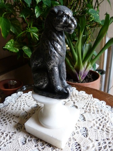 Superbe statuette panthere art - statuette,