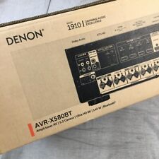 Denon AVR-X580BT 5.2ch AV Surround Receiver 8K Ultra HD HDR10+ EARC AC 100V Neuf