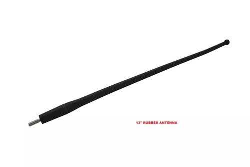 Black rubber antenna - rubber,