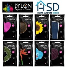 DYLON Main Teinture 50g Sachet - Tissu Vêtements Jeans Textile Coton Soie Laine