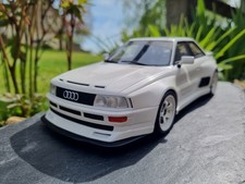 7& Audi 80 B4 Coupé RS2 Prior blanc nacré 1/18 Otto Ed. Limitée à 3000 ex