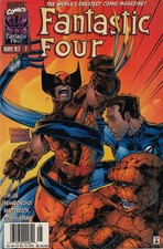 Fantastic Four (Vol. 2) #7 (Newsstand) VF; Marvel | Jim Lee Wolverine - we combi