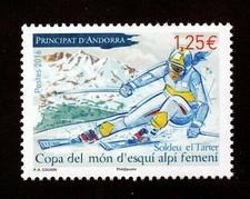 ANDORRA  NEW 2016  'FEMALE ALPIN SKI'     (1604141)