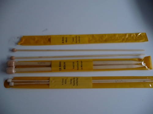 Aiguilles tricoter 40 cm - aiguilles, a