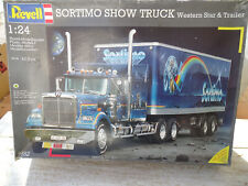 Revell Maquette à monter Plastique 1/24 - Western Truck & Trailer - Sortimo