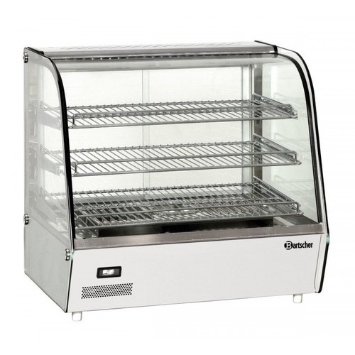 Vitrine inox chauffante 120