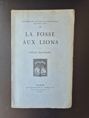 émile baumann fosse - -, aux