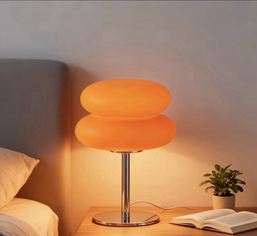 Lampe chevet orange - lampe, de