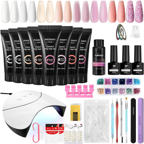 Poly ongle gel kit - poly, complet,