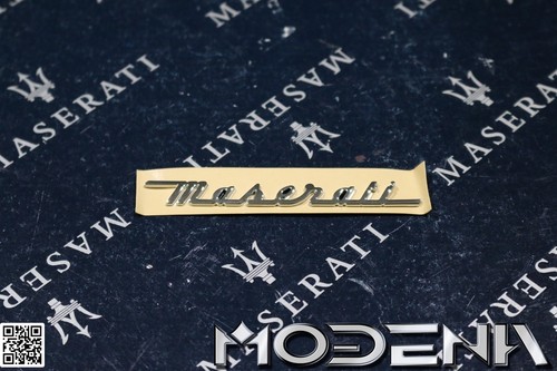 Emblème maserati scritta - emblème,