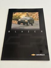 CHEVROLET BLAZER 4.3 V6 VORTEC French Brochure November 1998