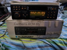 car radio new blaupunkt canberra rcm85 cassette autoreverse rds 20x4 metal dol