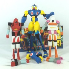 Gakeen Magnetic Robot Set 3 Gashapon Action Figure Yujin Toei Animation Lot