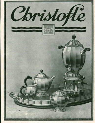 Publicité ancienne argenterie