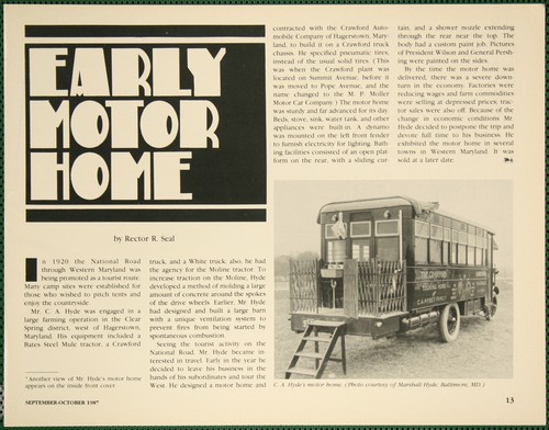 Hyde 1920 motorhome crawford - hyde,