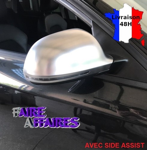 Coques rétroviseur gris - de,