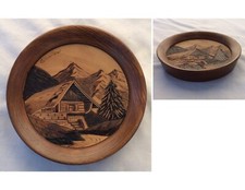 TABLEAU EN BOIS - PYROGRAVURE