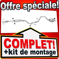 Ligne pot d'échappement pour