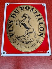 Ancienne plaque émaillée