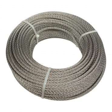 Cable diamètre 6mm inox - cable,