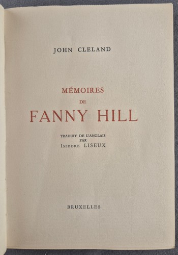 Curiosa john cleland fanny - curiosa,