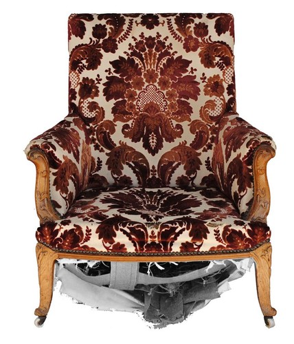 Fauteuil art nouveau - art, en