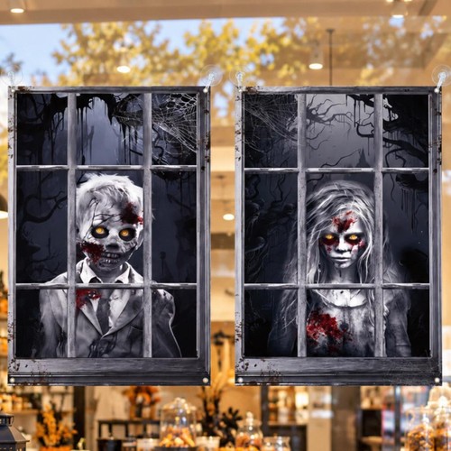Rideaux porte halloween - de,