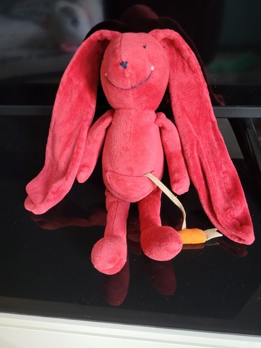 Doudou pantin lapin - l1,