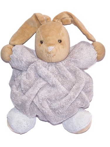 Doudou lapin plume - , beige