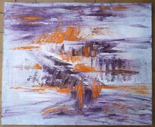 grand tableau abstrait