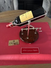 CHRISTOFLE SILVER METAL CHERRY WINE SERVANT DECANTER VERY NICE CONDITION